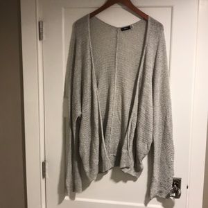Gray Long Sweater